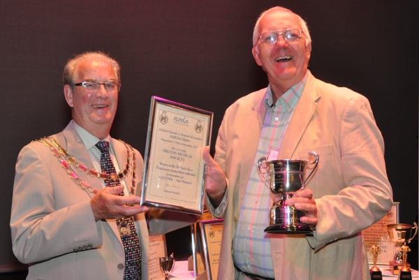 Clarence Joliffe Trophy for Best Deluxe Programme 2014 to Milton Musical Society for Ragtime